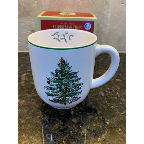Spode “The Story of Spode Christmas Tree” Coffee Tea Mug - NIB - Picture 2 of 7